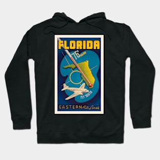 Florida USA Vintage Poster 1938 Hoodie